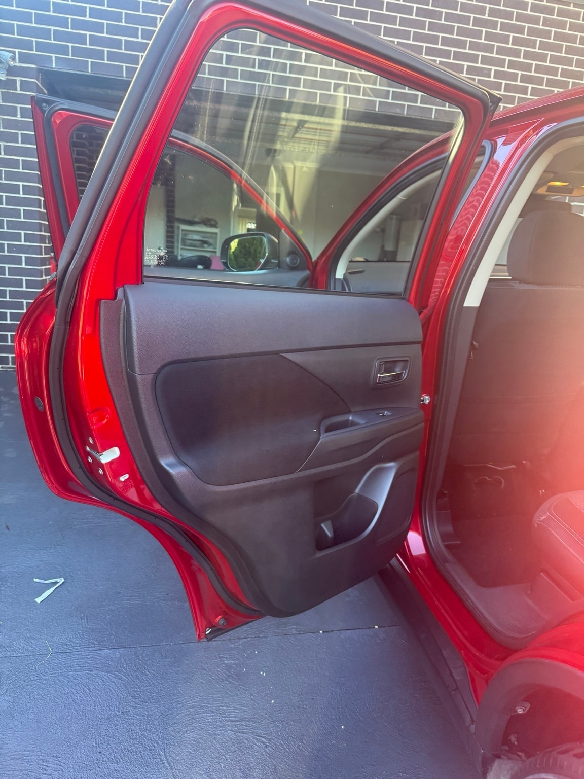 Door card and jamb after detail