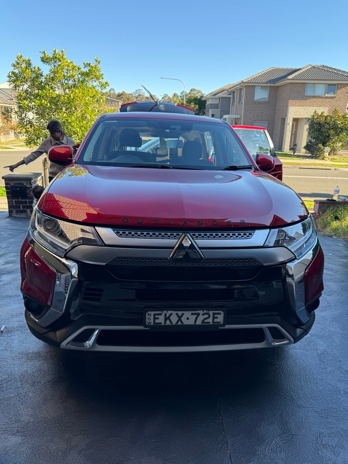 Mitsubishi Outlander after full detail — exterior