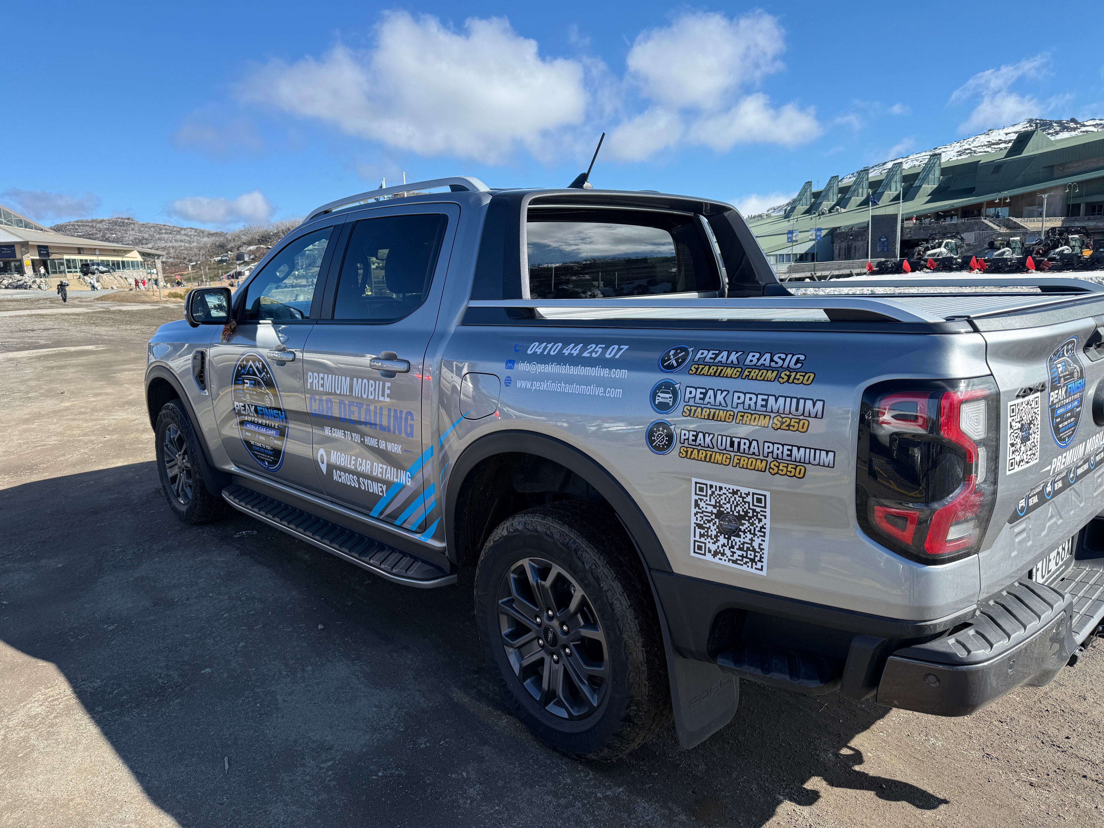 Peak Finish Mobile Detailing Truck